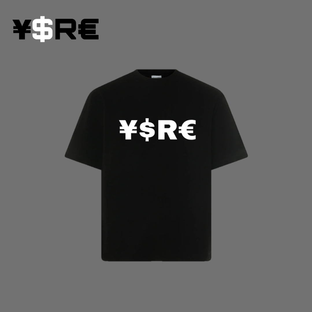 ¥$R€ BLACK TEE