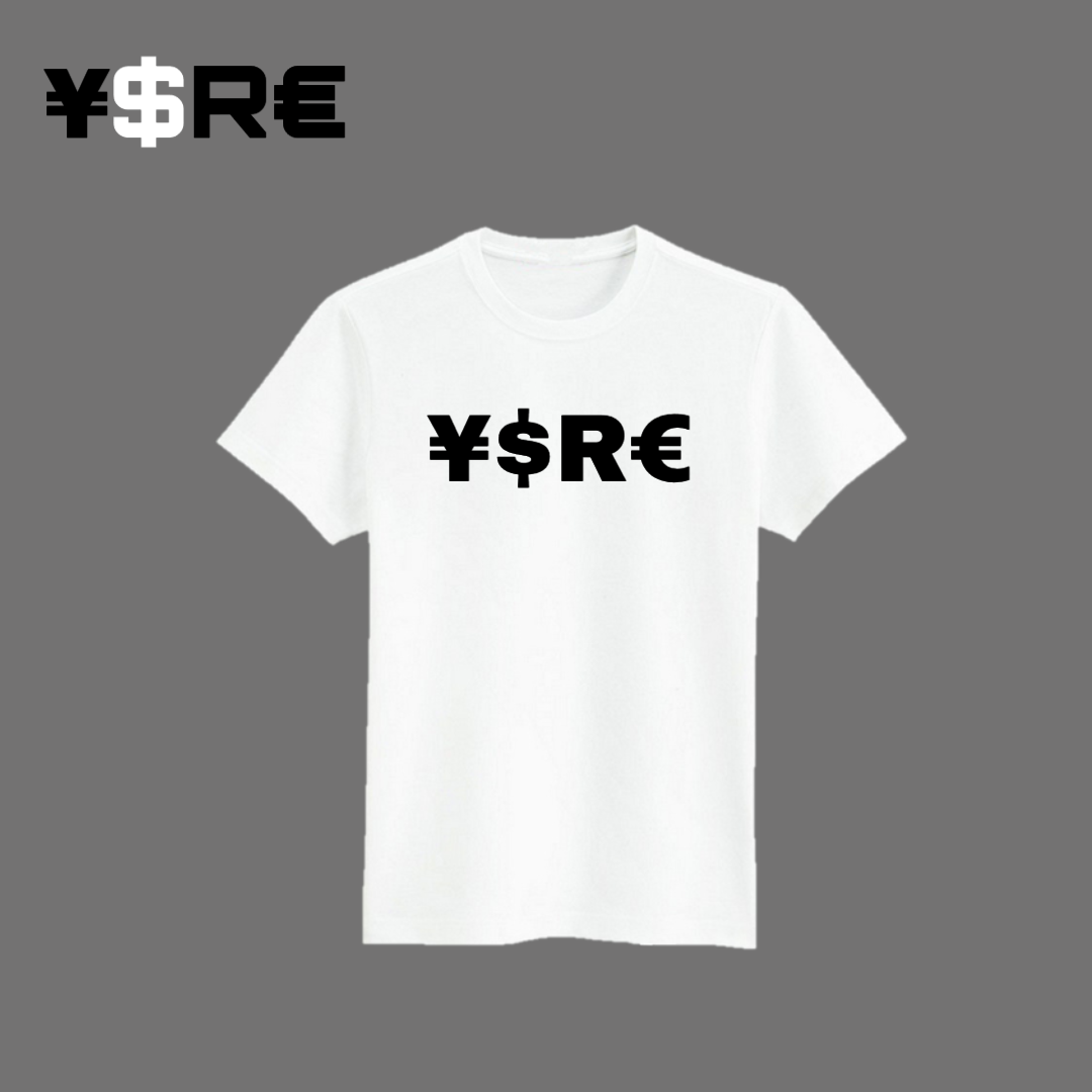 ¥$R€ SHIRT WHITE